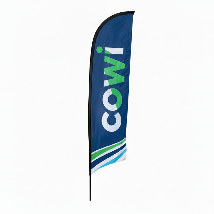 Beachflag recht model