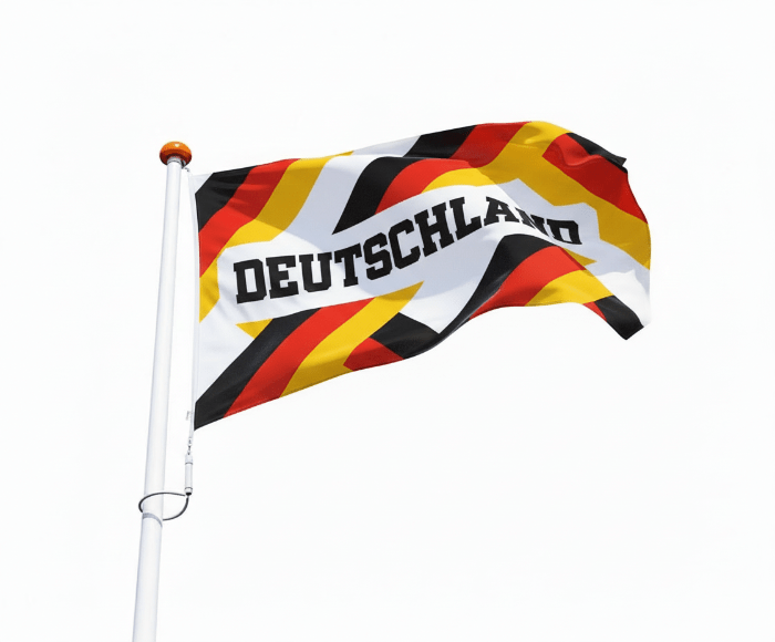 Flagge Deutschland Fußball