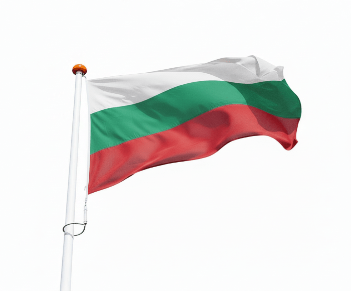 Flagge Bulgarien