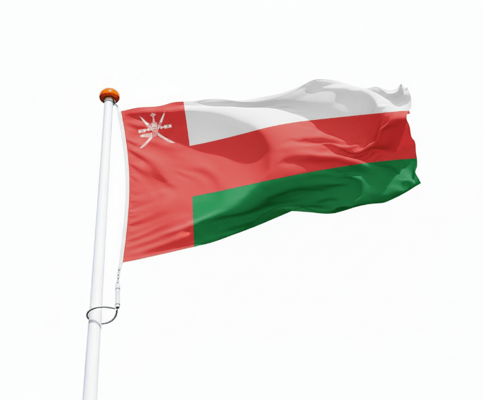 Flagge Oman